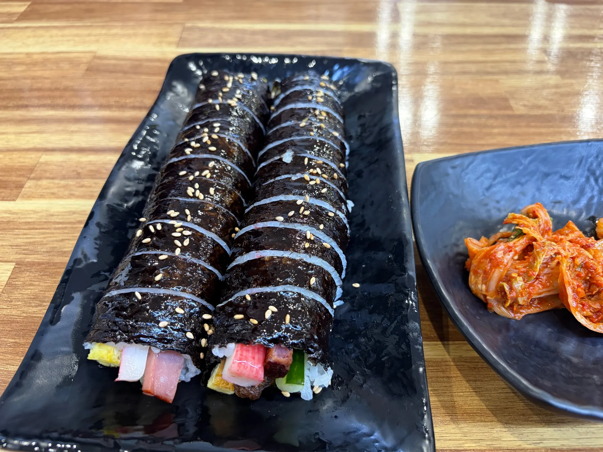 김밥과 김치