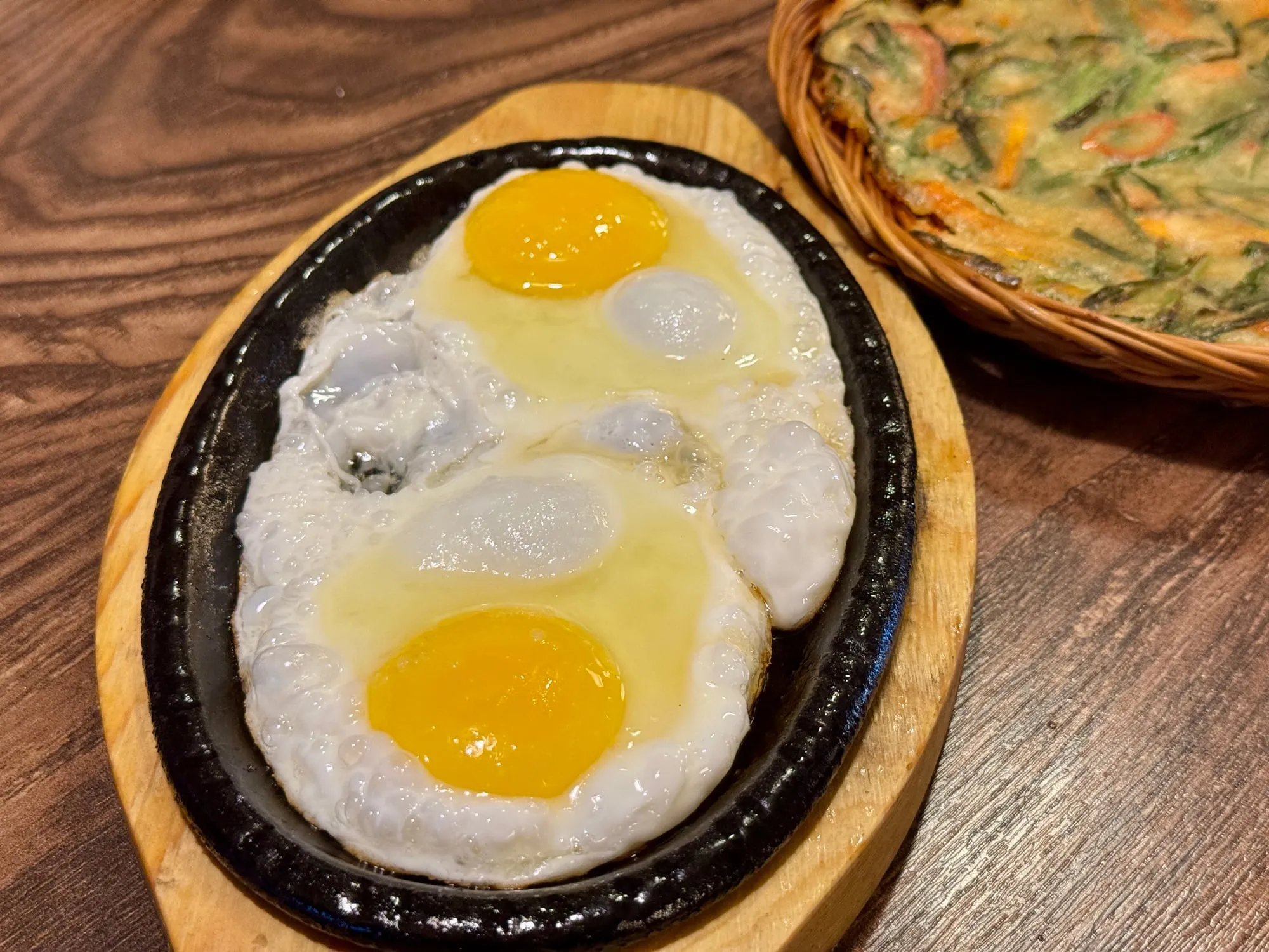 철판 계란 프라이