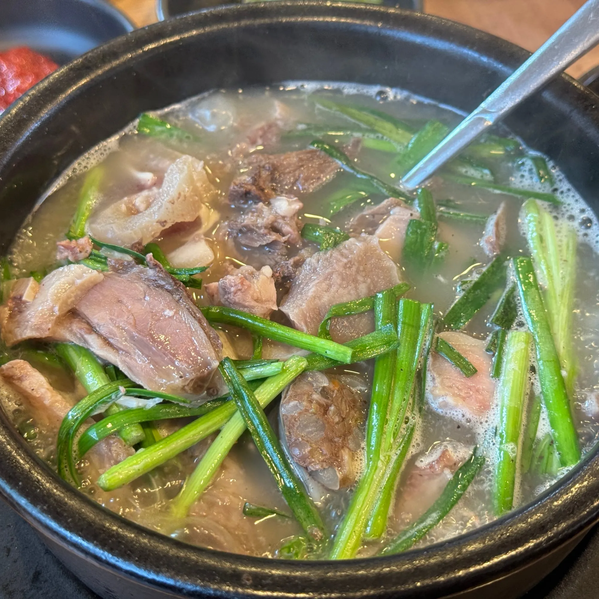 순대국 클로즈업