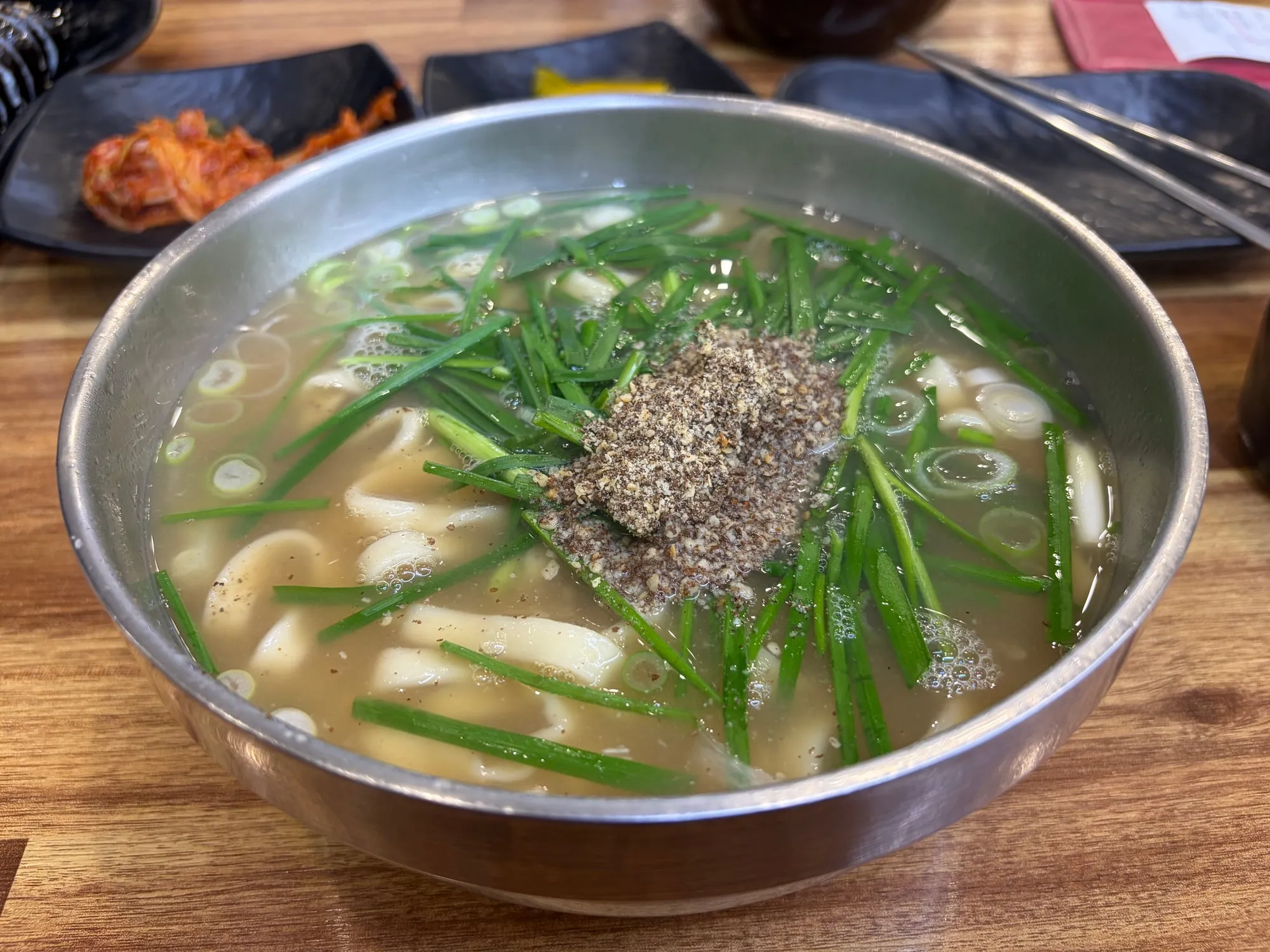 부추 칼국수