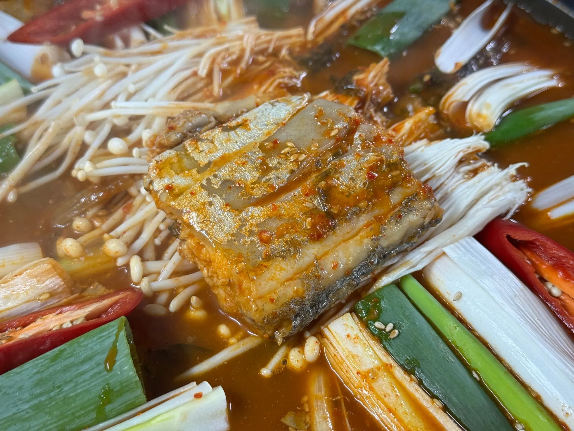 갈치조림 클로즈업