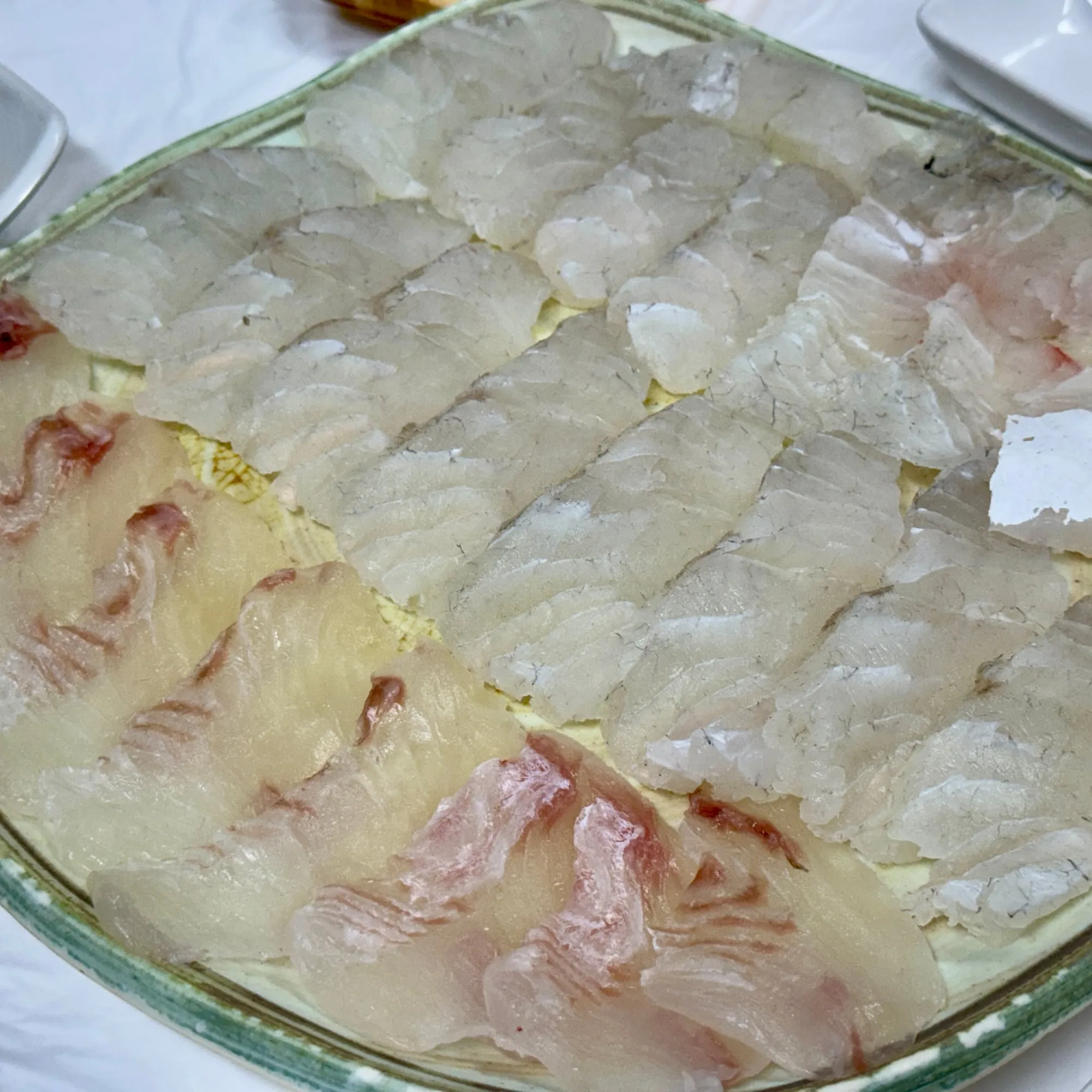 흰살 생선회 - 도미 우럭