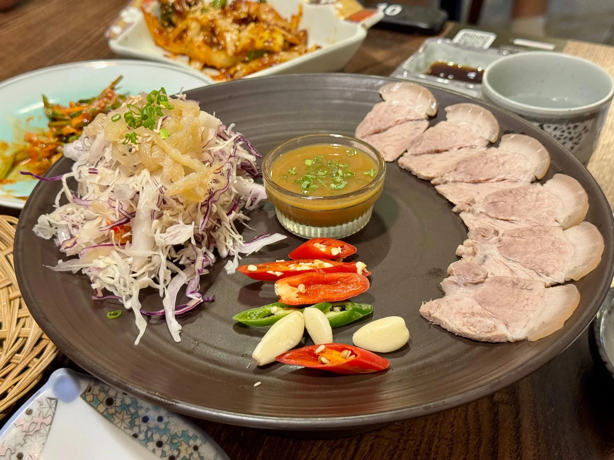 수육과 해파리냉채